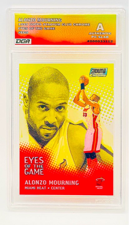 Custom Design on Clear Material from Dynamic Grading Authority - Pick whichever label best fits your card after we Grade your cards