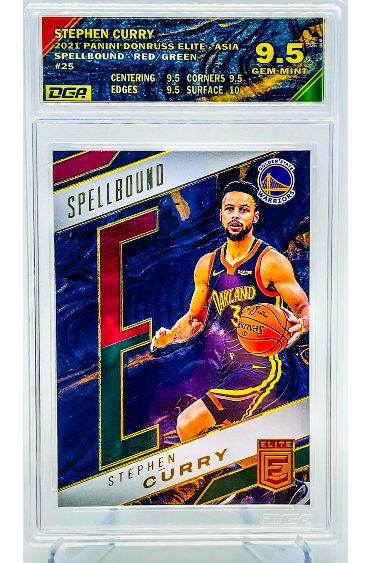 Custom Design on Gold Material from Dynamic Grading Authority - Pick whichever label best fits your card after we Grade your cards