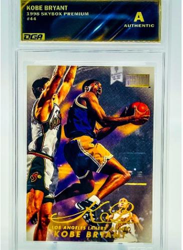 Sports Card Graded by Dynamic Grading Authority - Custom Label - Kobe Bryant